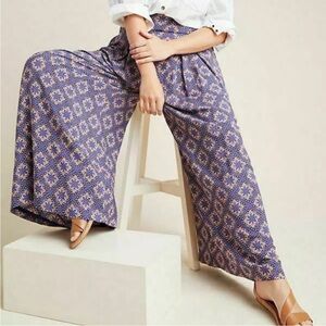 Anthropologie | Maeve Women's Wide Leg Terrace
Pants Medallion size 4